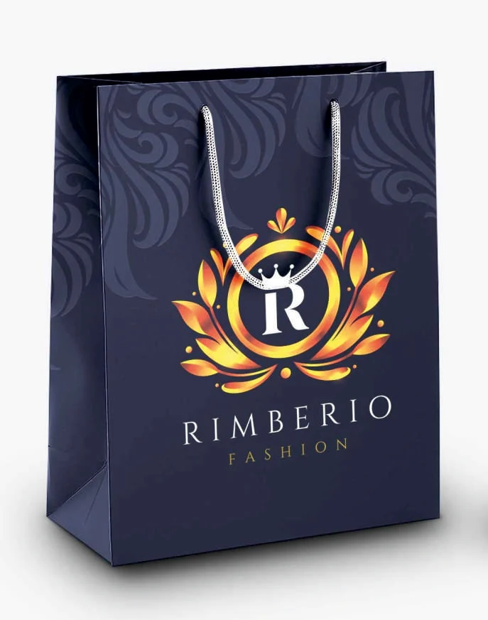 Printed Paper Bags by Aspire Enterprises
